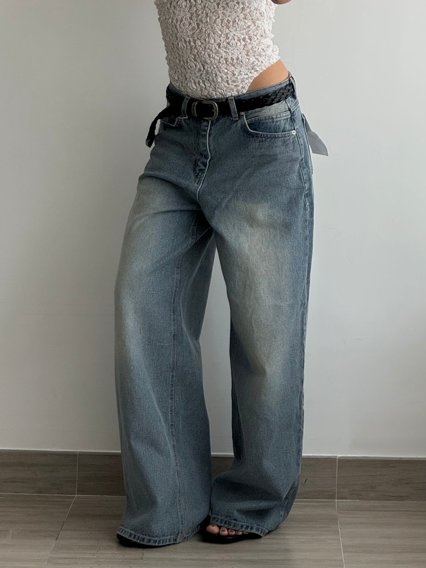 《 NEW! 》Leather Braid Belt