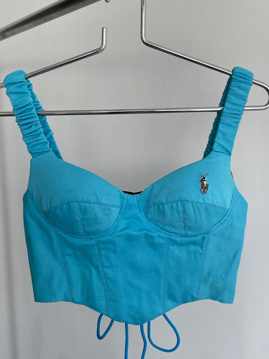 Vintage Remade POLO ND Corset with pad