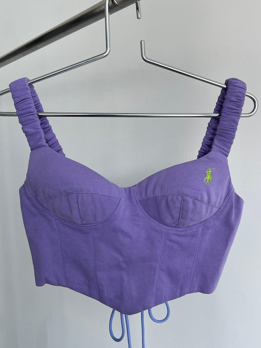 Vintage Remade POLO ND Corset with pad