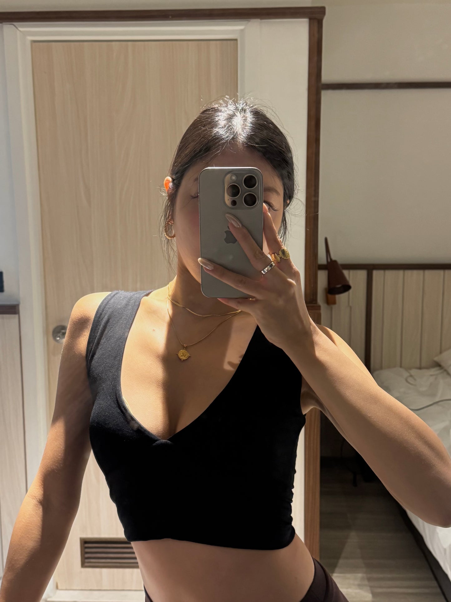 Deep V Soft Tank Top