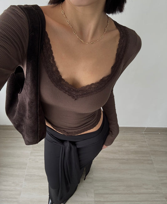 Lace Soft Long Sleeve