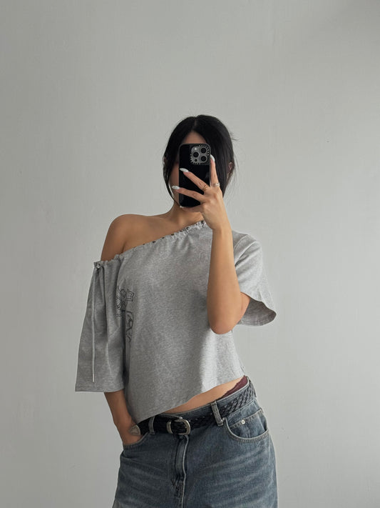 《 NEW! 》Cross Oversized Top