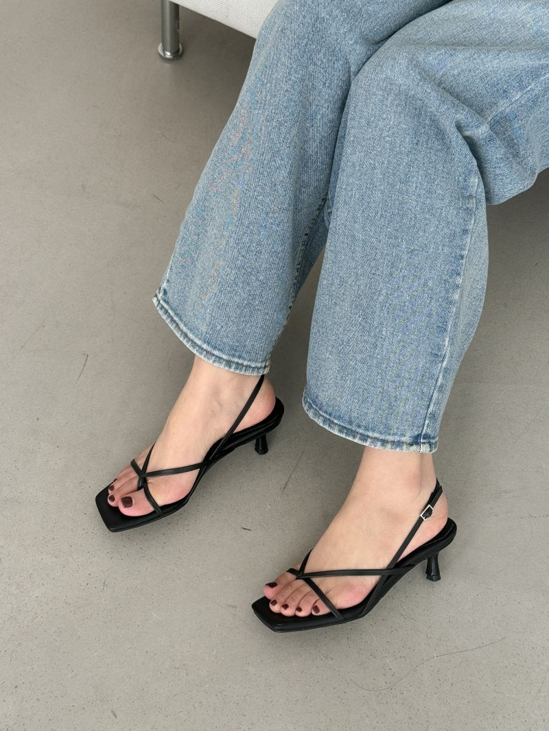 Basic High-heels Sandal