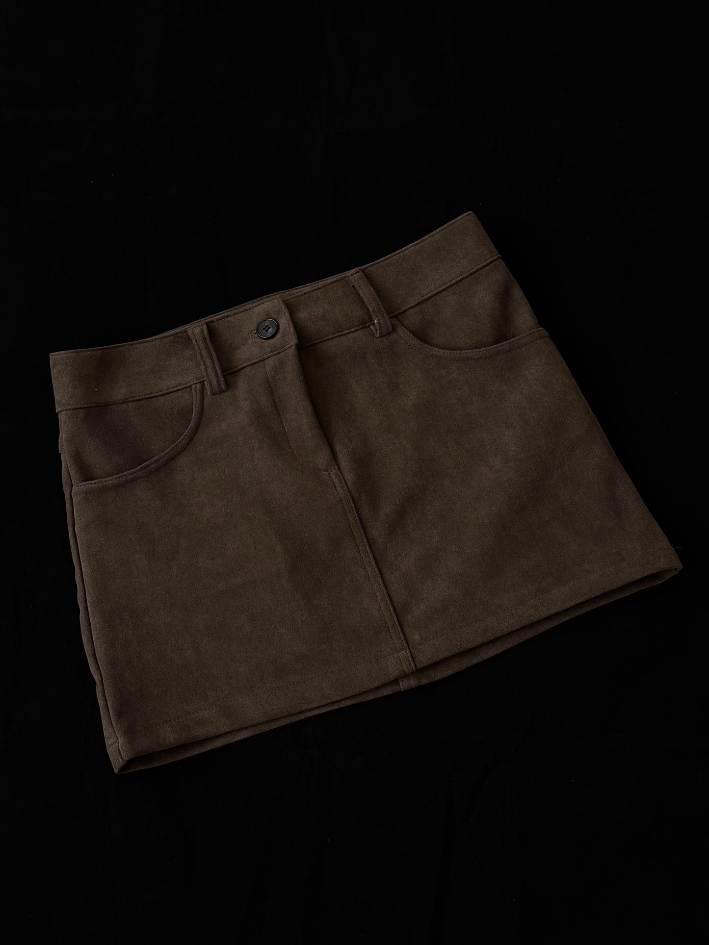 Suede Skirt