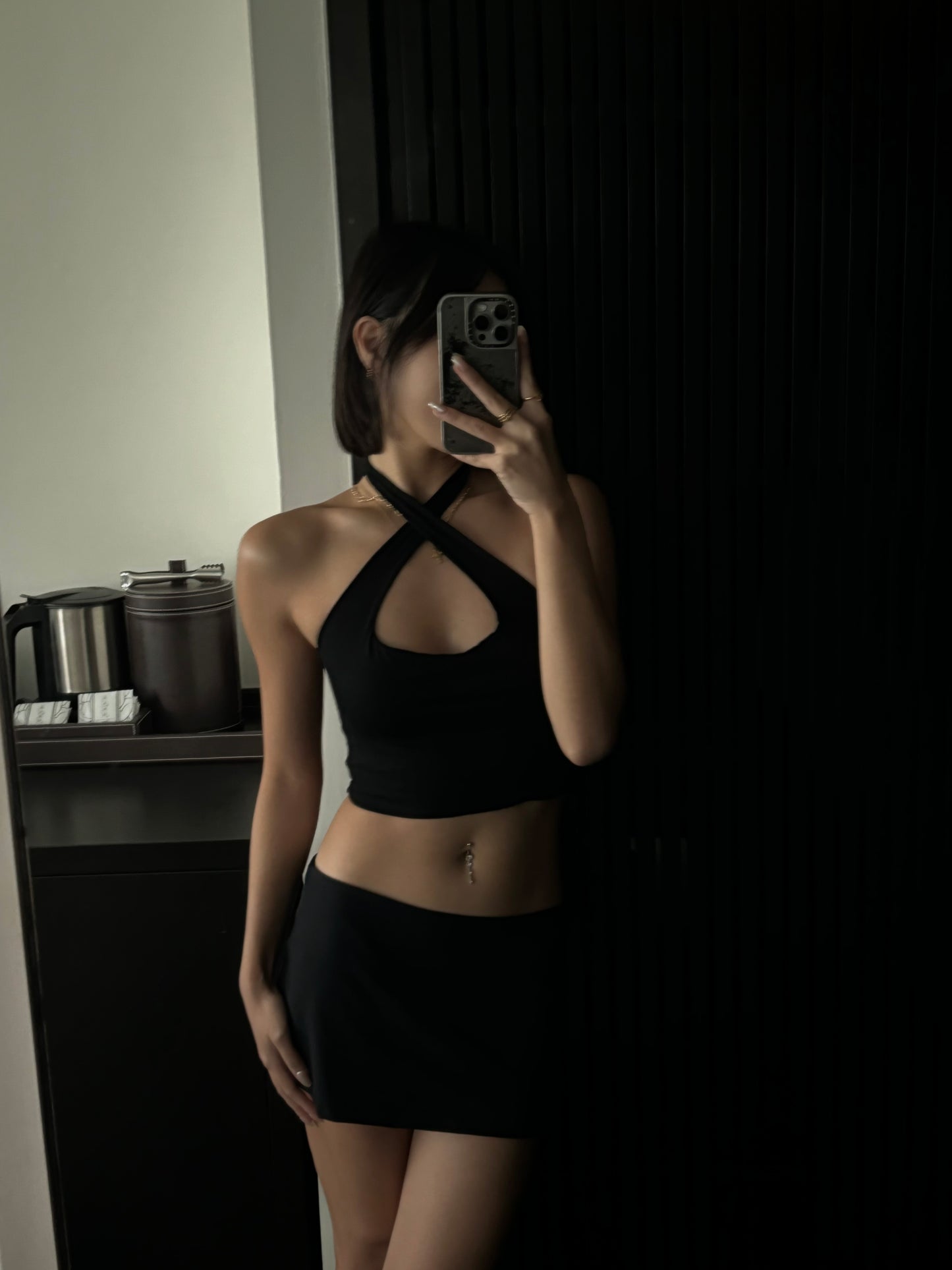 Soft 2way Halterneck Top