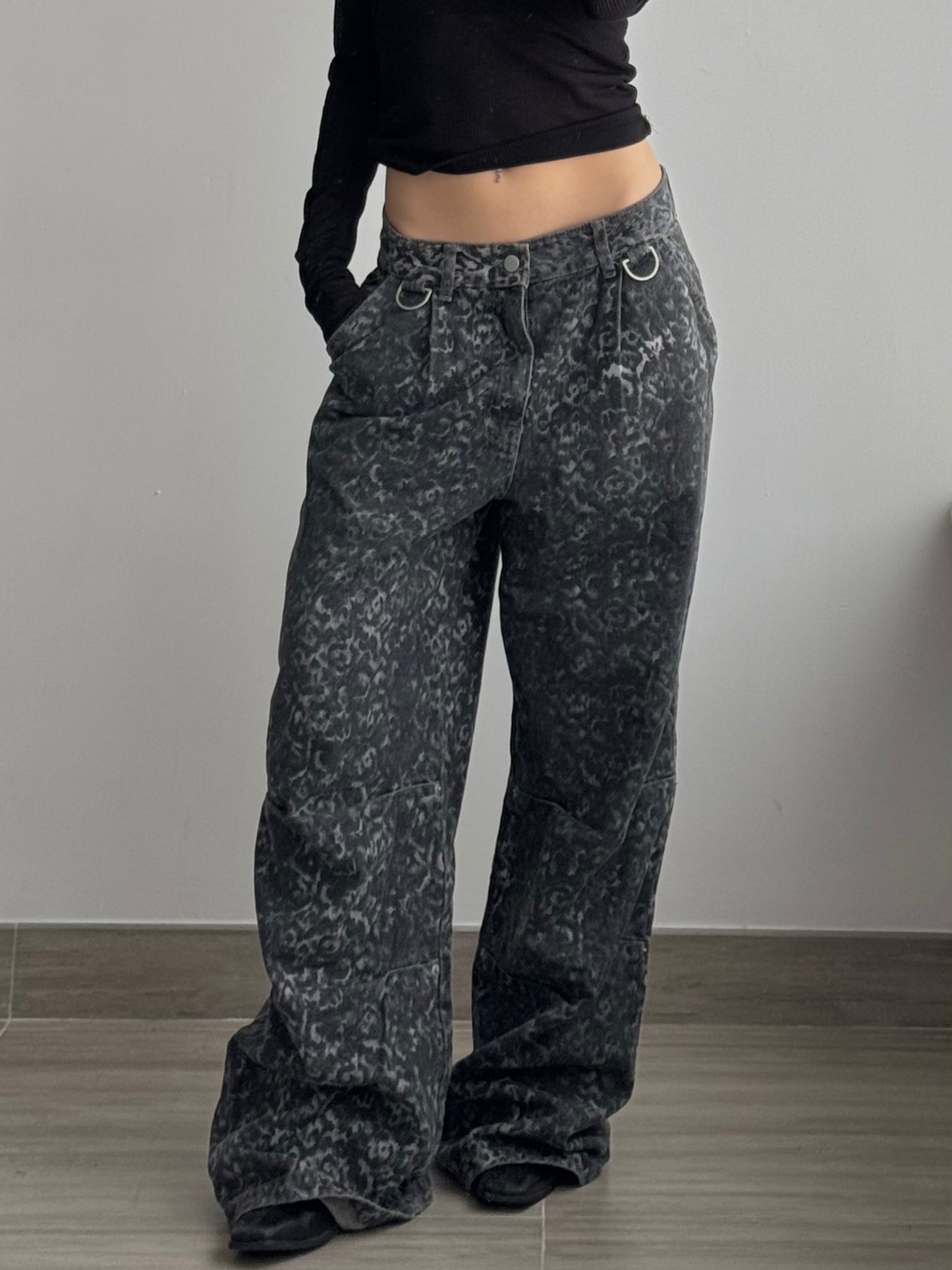 UNISEX ! Leopard Jeans