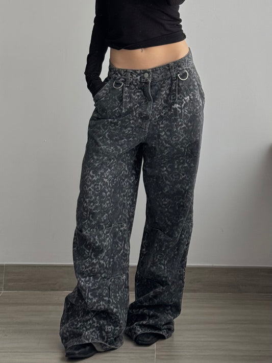 UNISEX ! Leopard Jeans