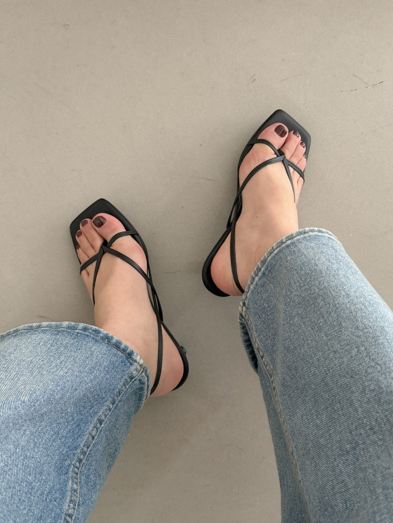 Basic High-heels Sandal