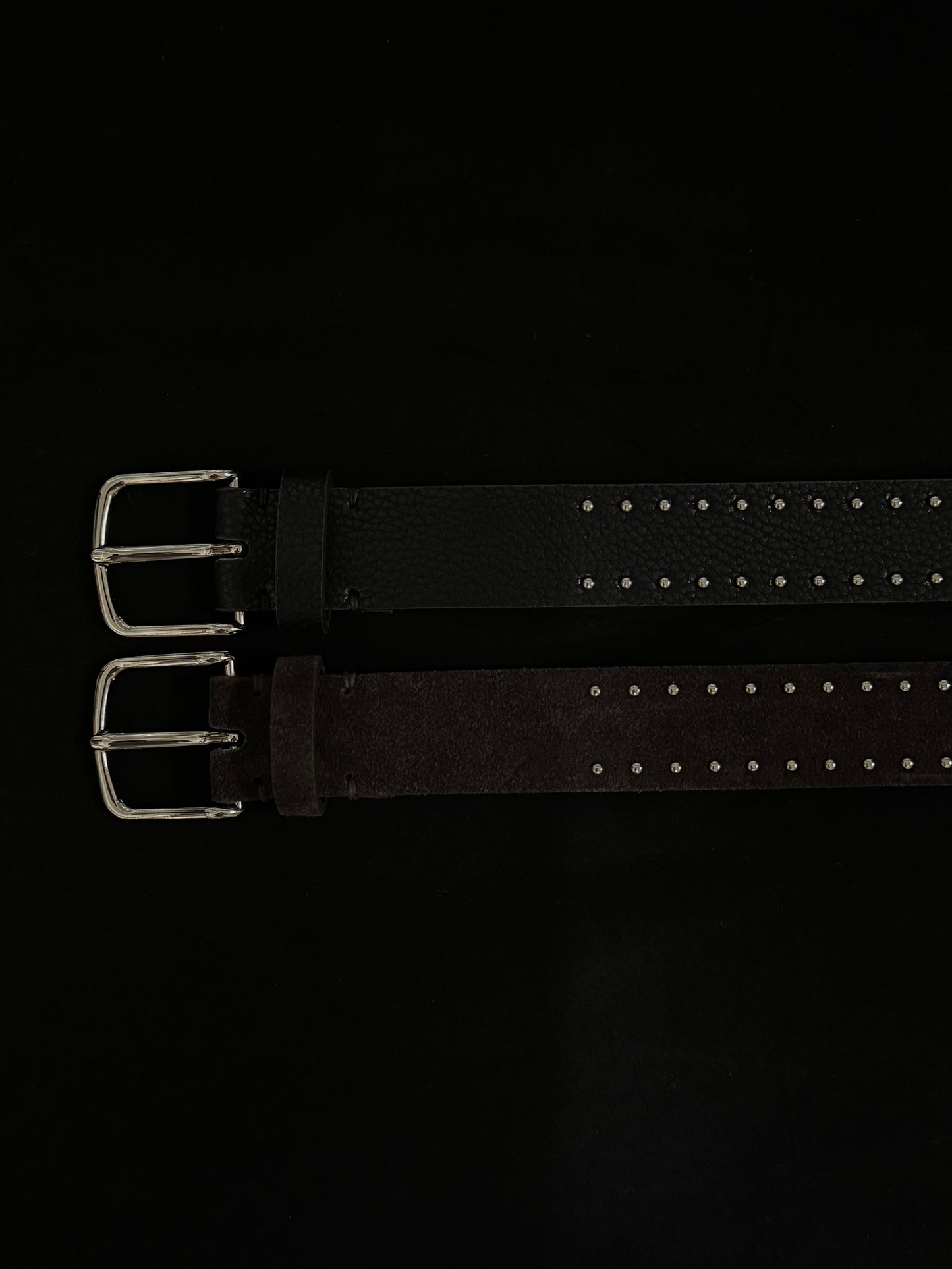 Dot Leather Belt