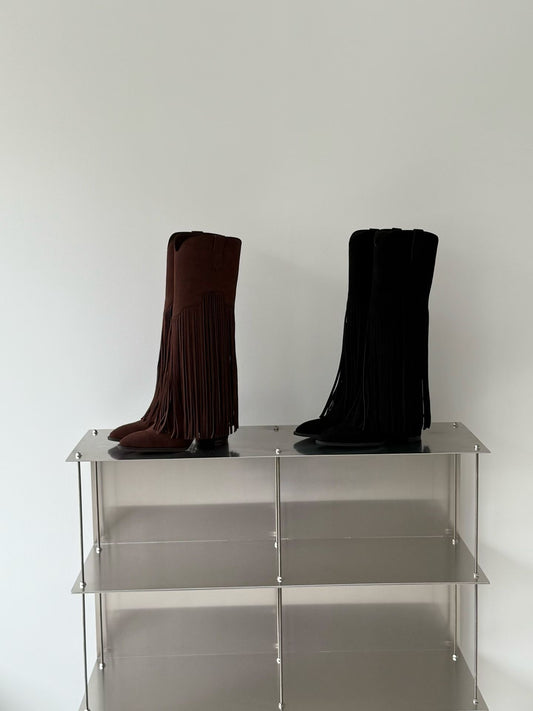 Western Tassel Boots