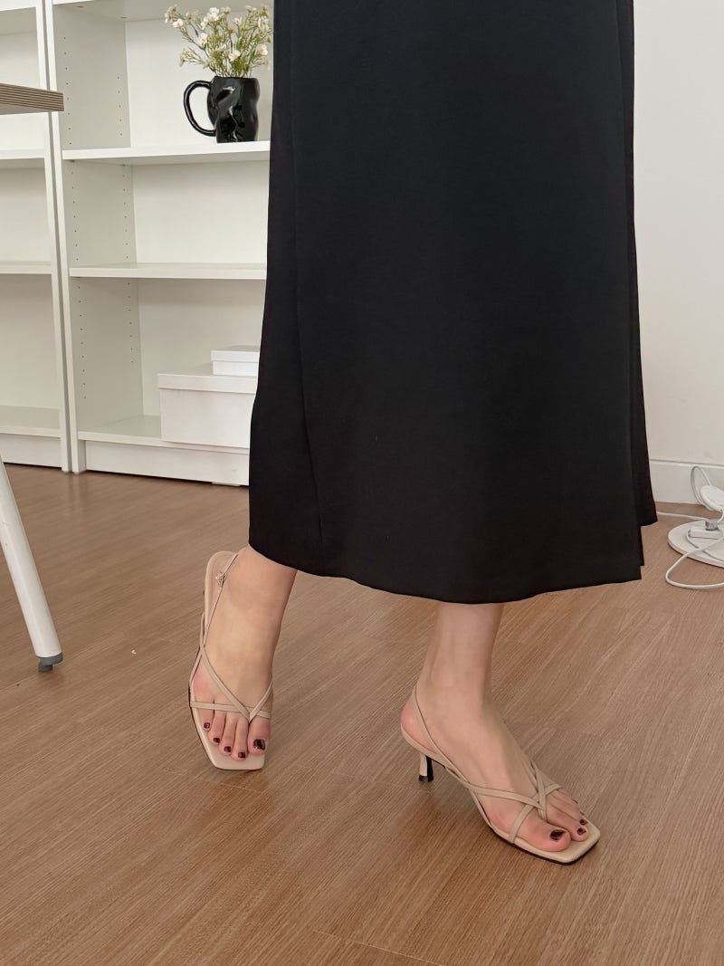 Basic High-heels Sandal