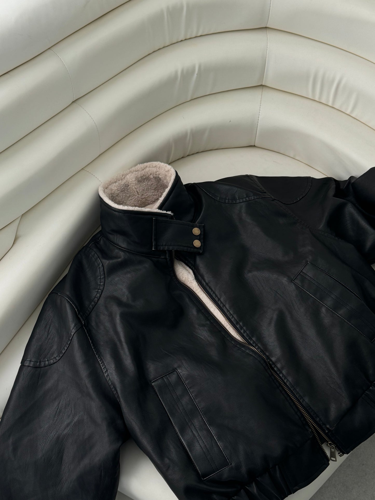 Bomber Leather Jacket