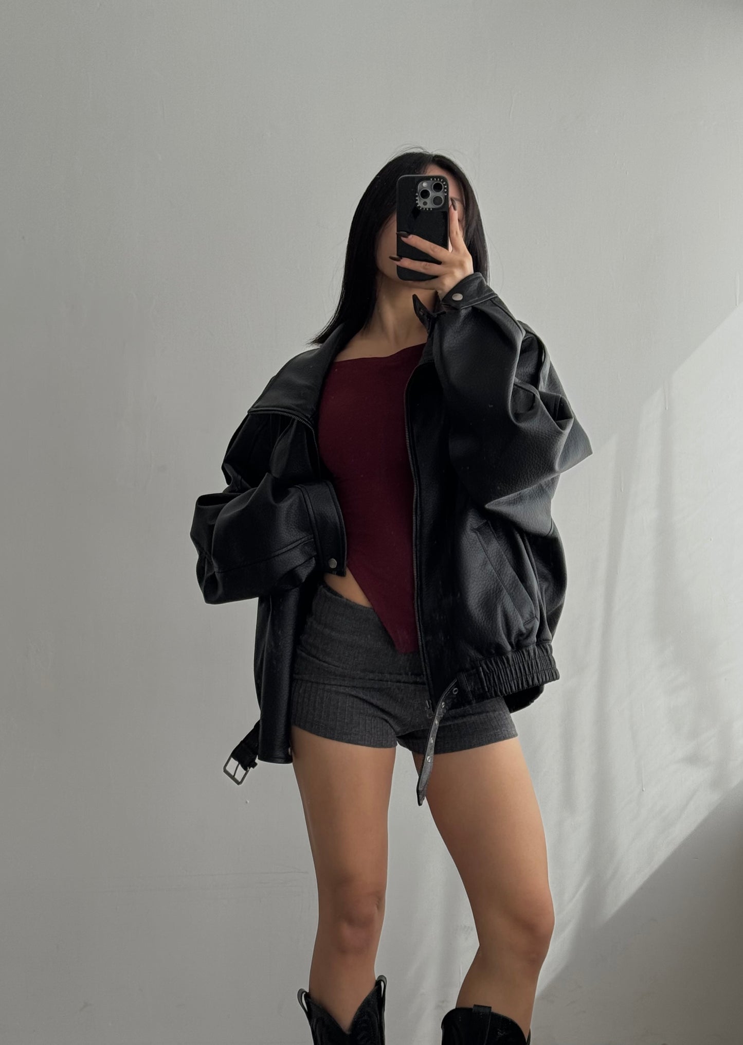 Off Shoulder Red Top