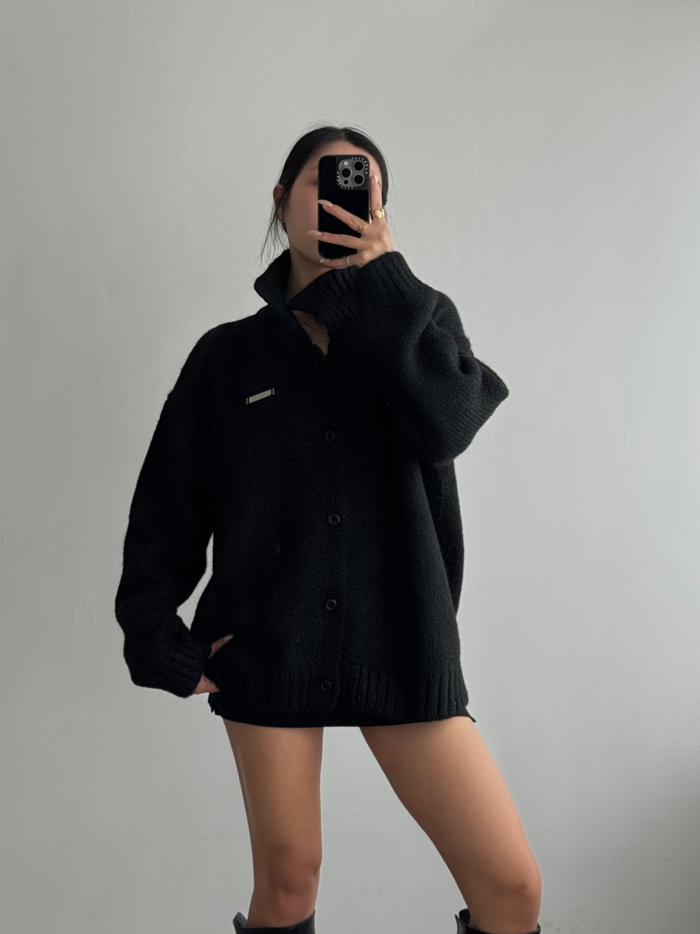 UNISEX! Tag Knit Cardigan