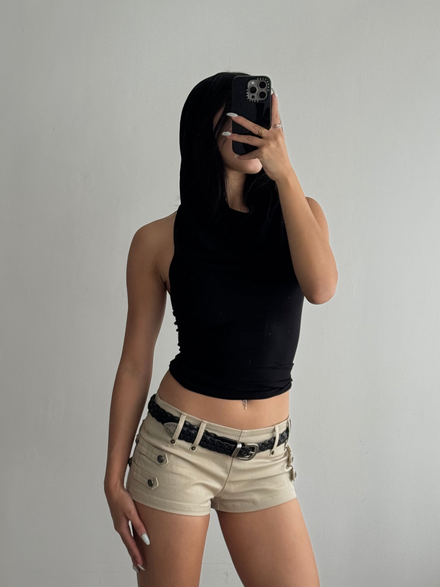 Leather Braid Belt