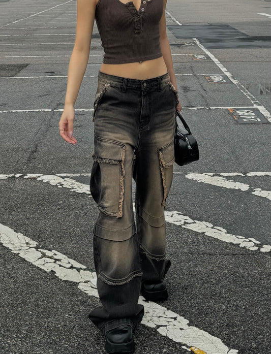 UNISEX! Wasteland Washed Jeans