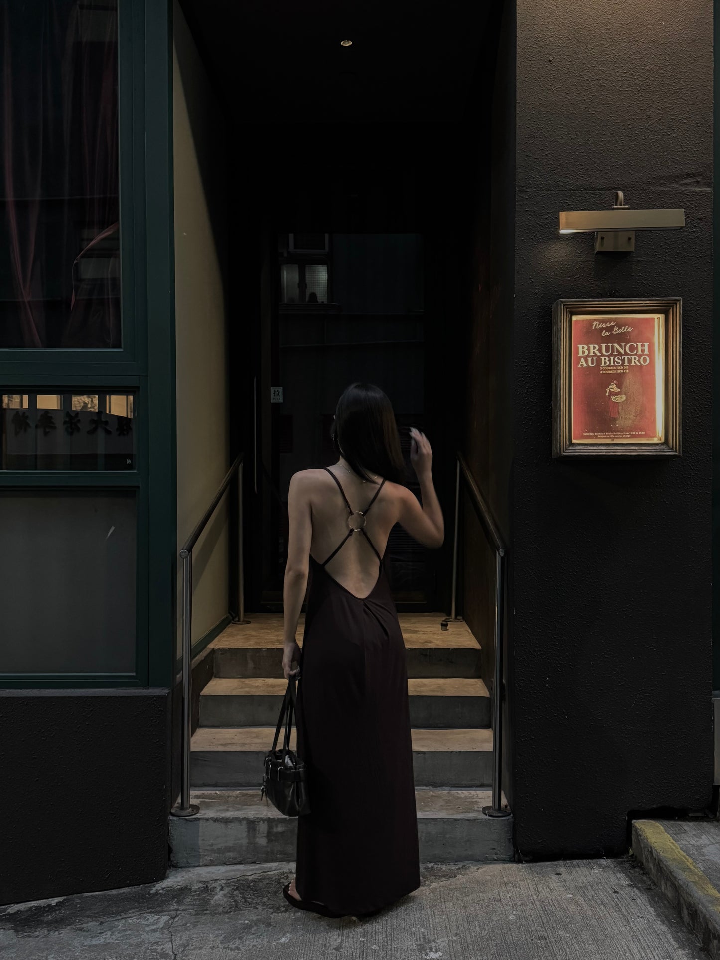 [ BEST! ] Buckle Long Slip Dress