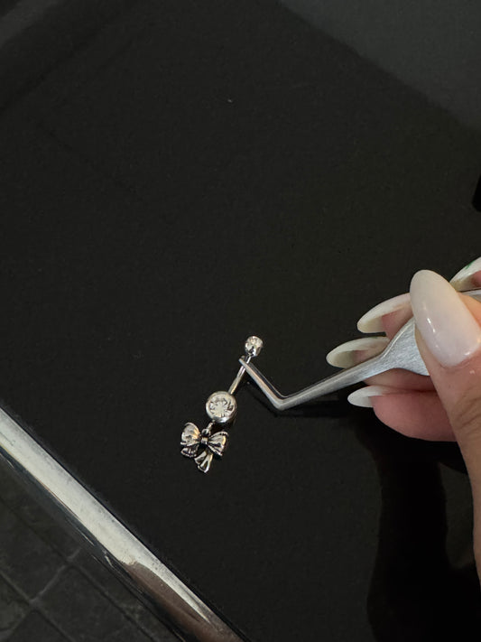 Ribbon Belly Button Ring 臍環