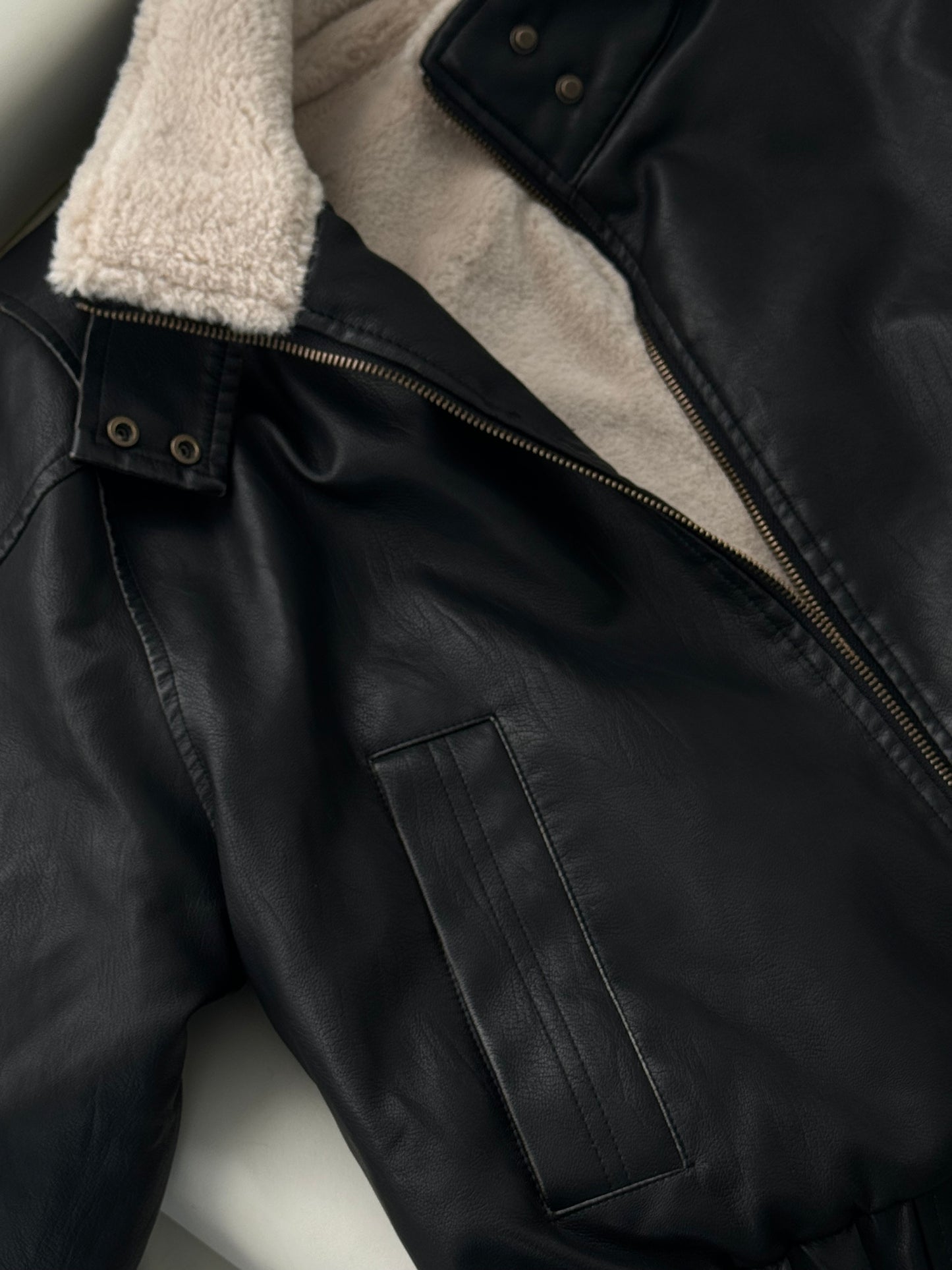 Bomber Leather Jacket