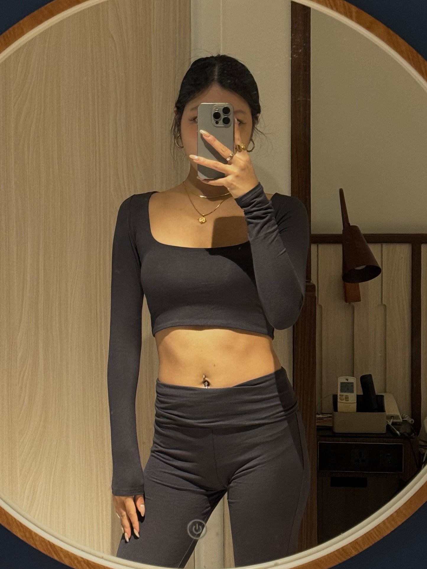 Soft Cotton Flare Pants