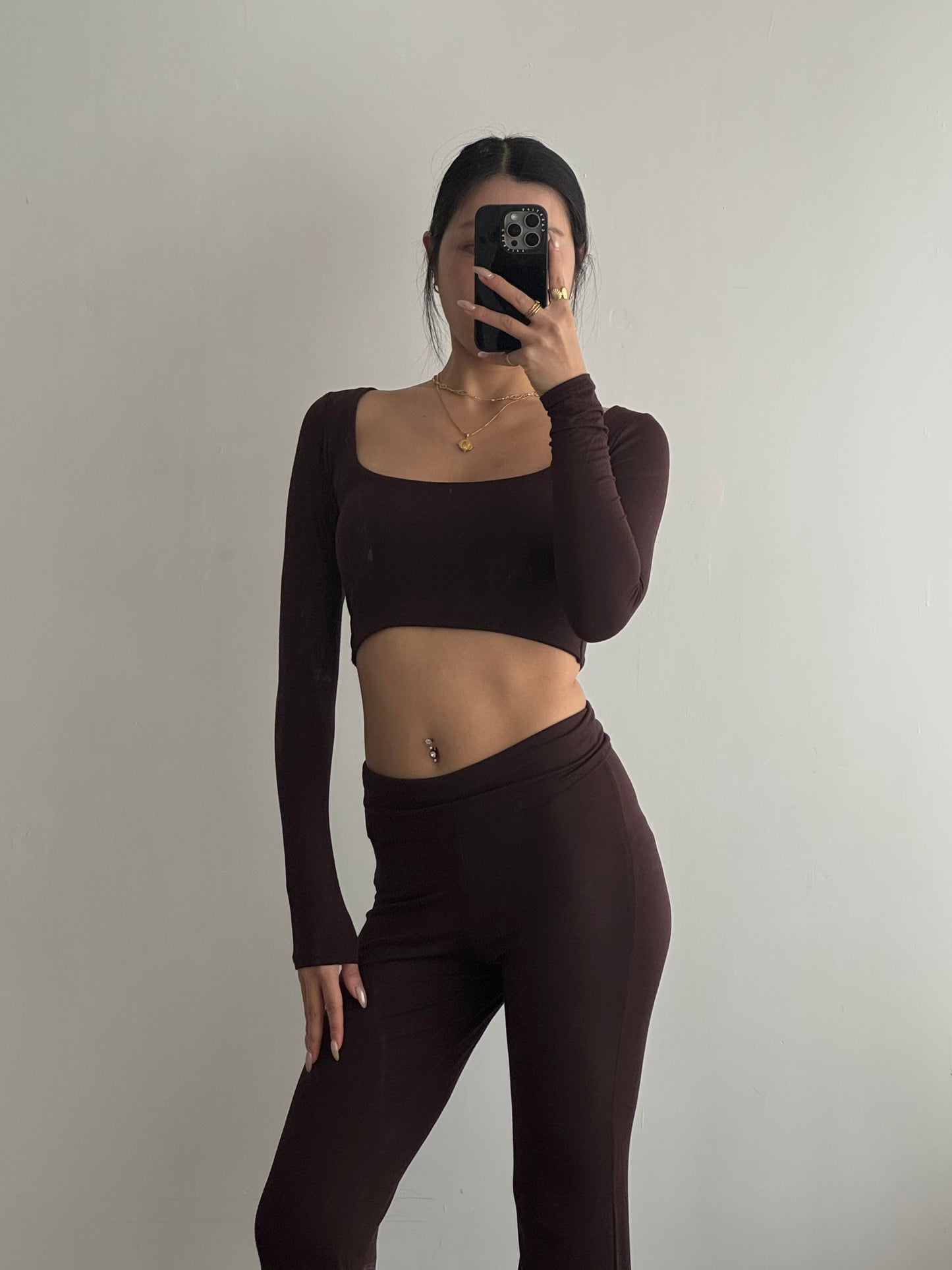 Soft Cotton Flare Pants