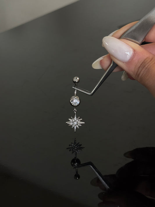Belly Button Ring 臍環 Shinning star