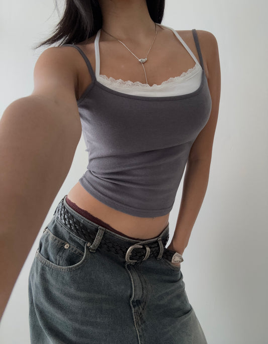 《 NEW! 》Double Layer Padded Tank Top