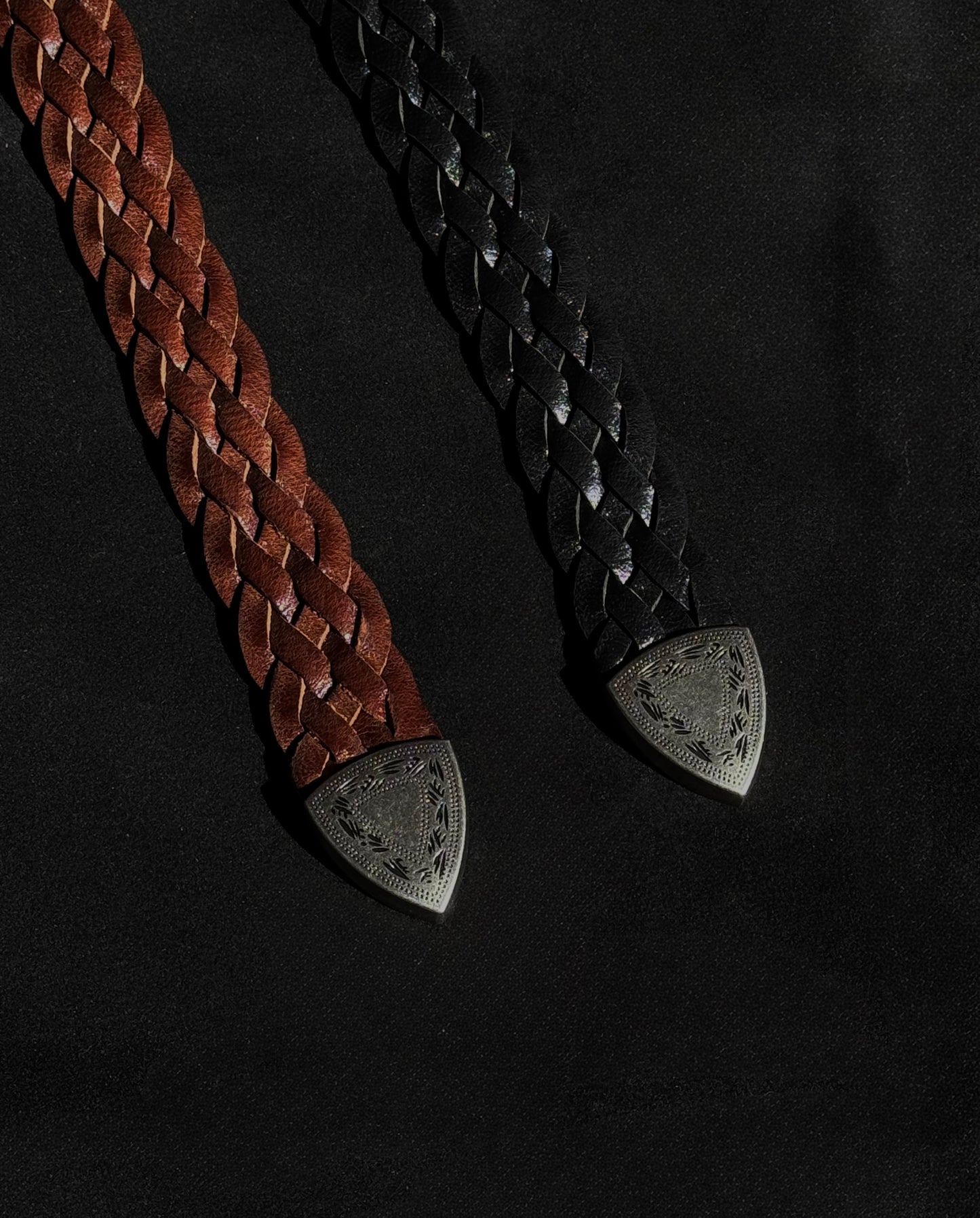 《 NEW! 》Leather Braid Belt