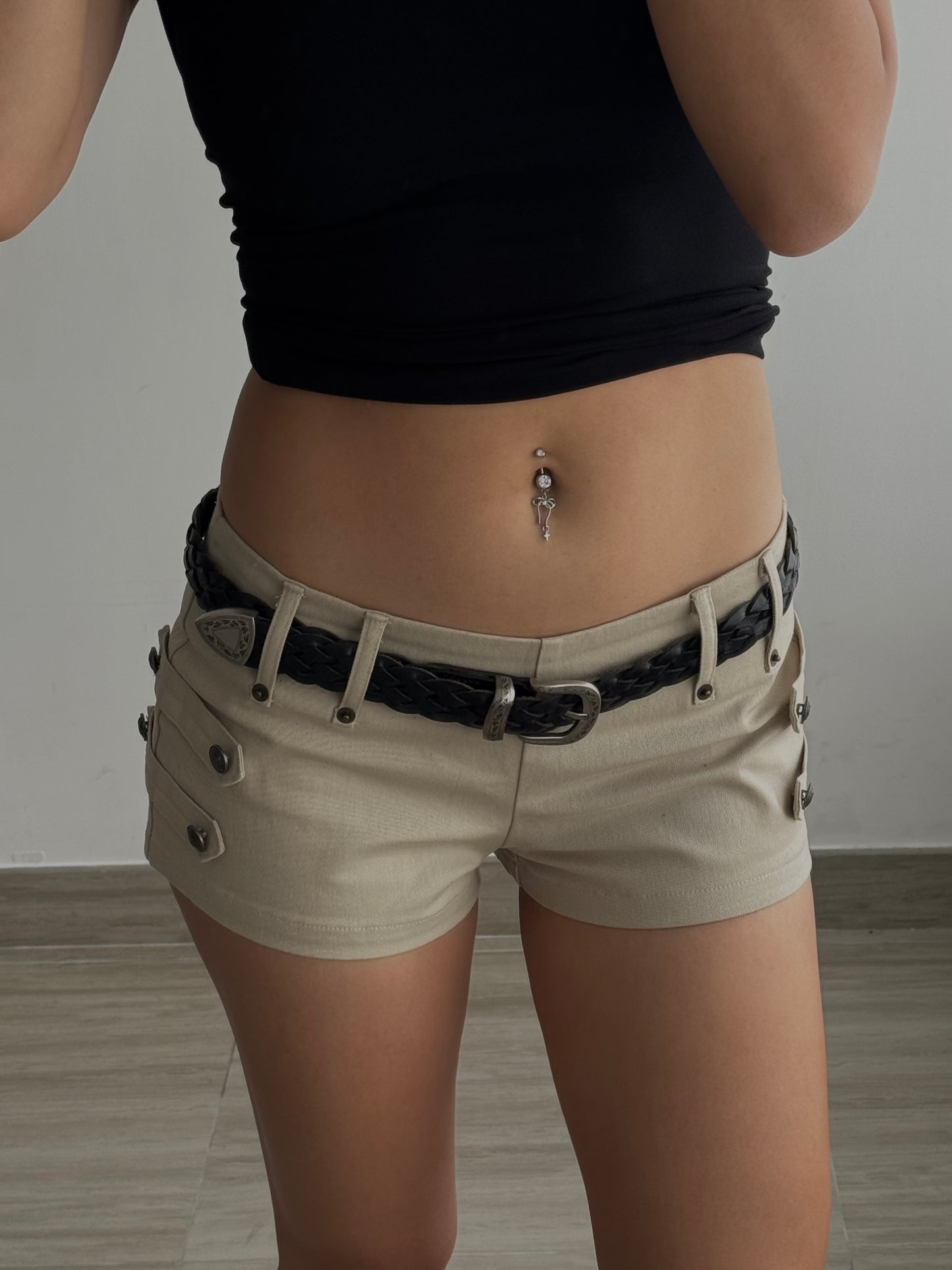 Leather Braid Belt