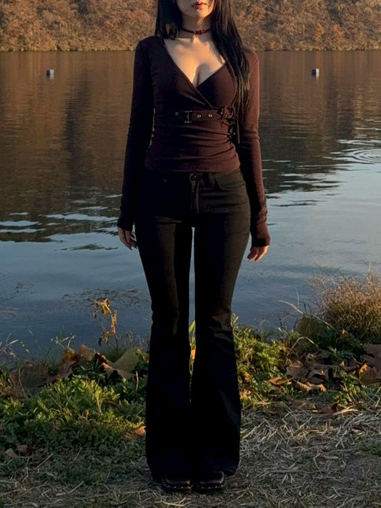 [ BEST ! ] Belt Long Sleeve