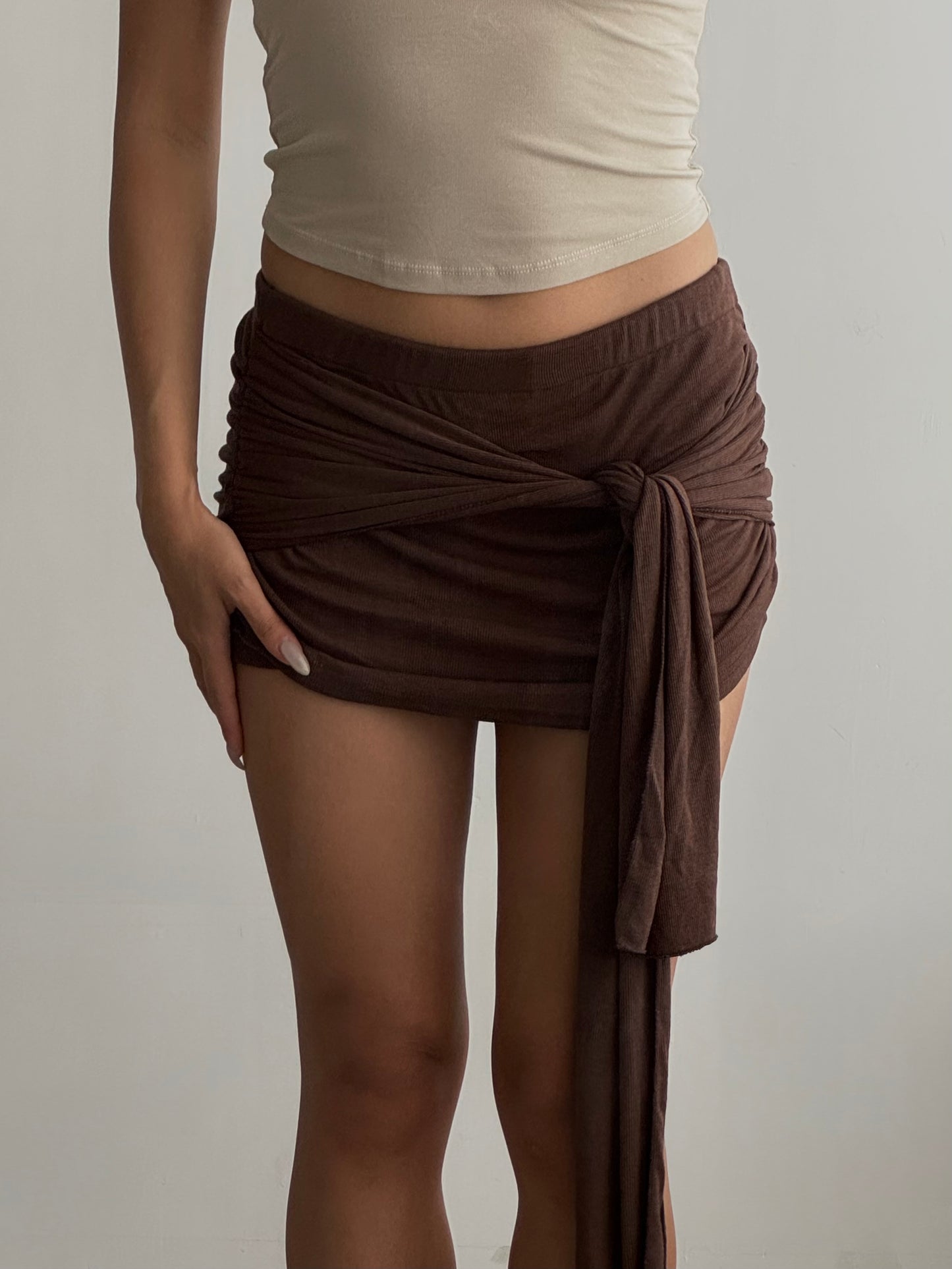 《 NEW! 》Ribbon Soft Skort