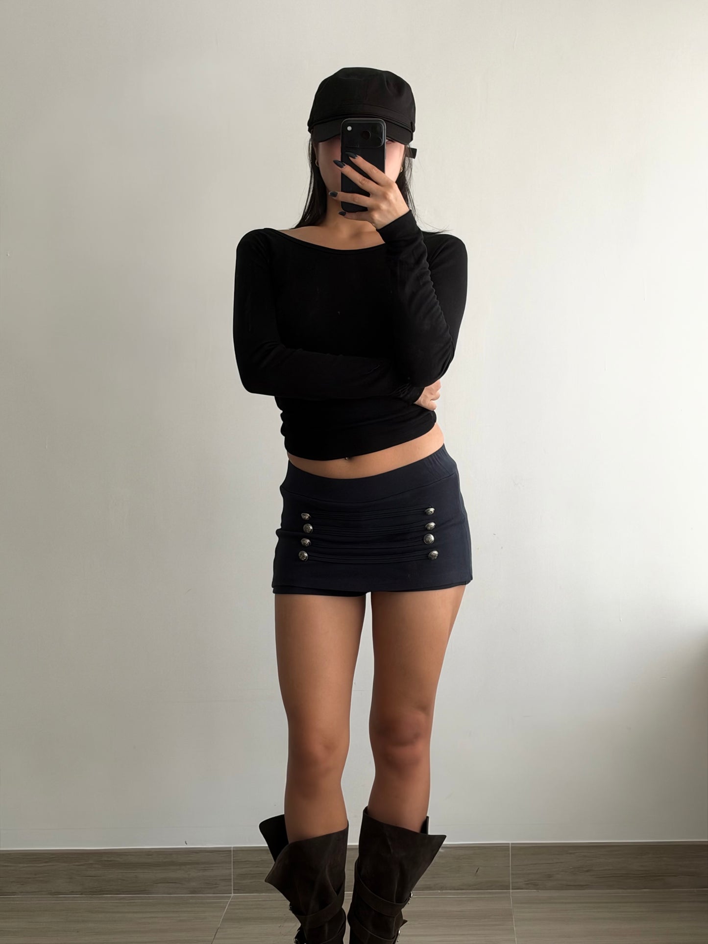《 NEW! 》Buckle Mid Calf Boots