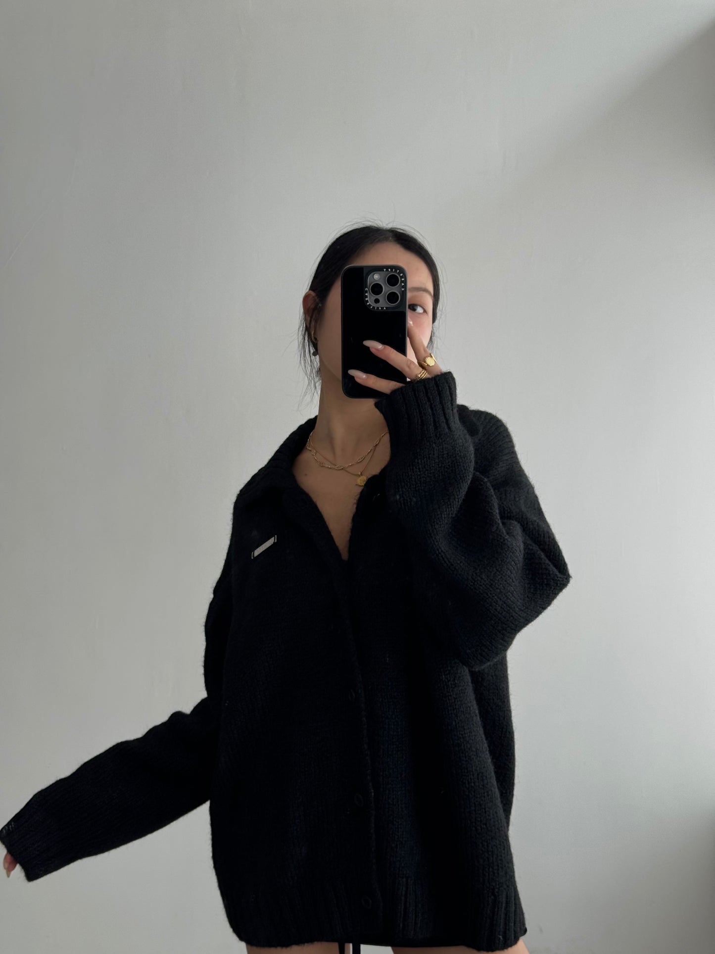 UNISEX! Tag Knit Cardigan