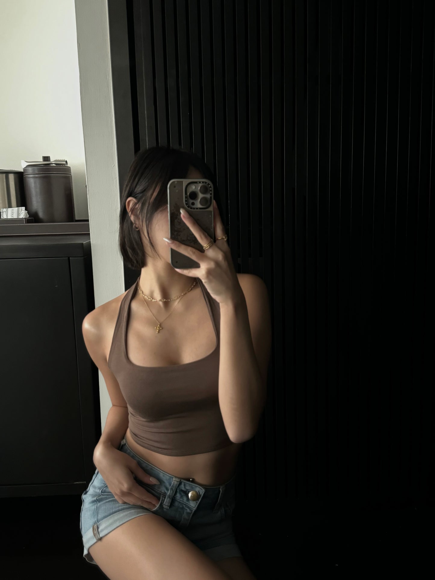 Soft 2way Halterneck Top