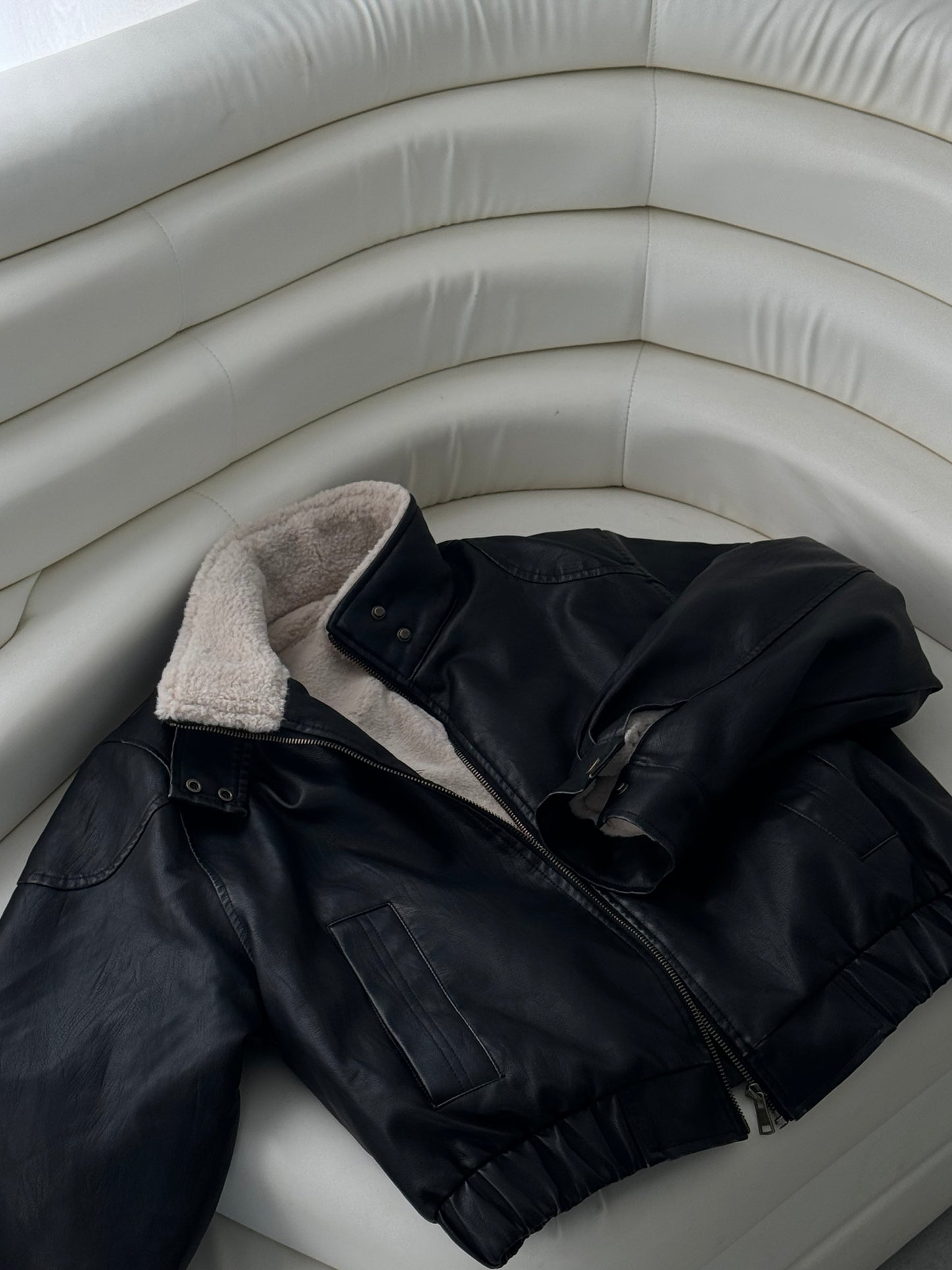 Bomber Leather Jacket