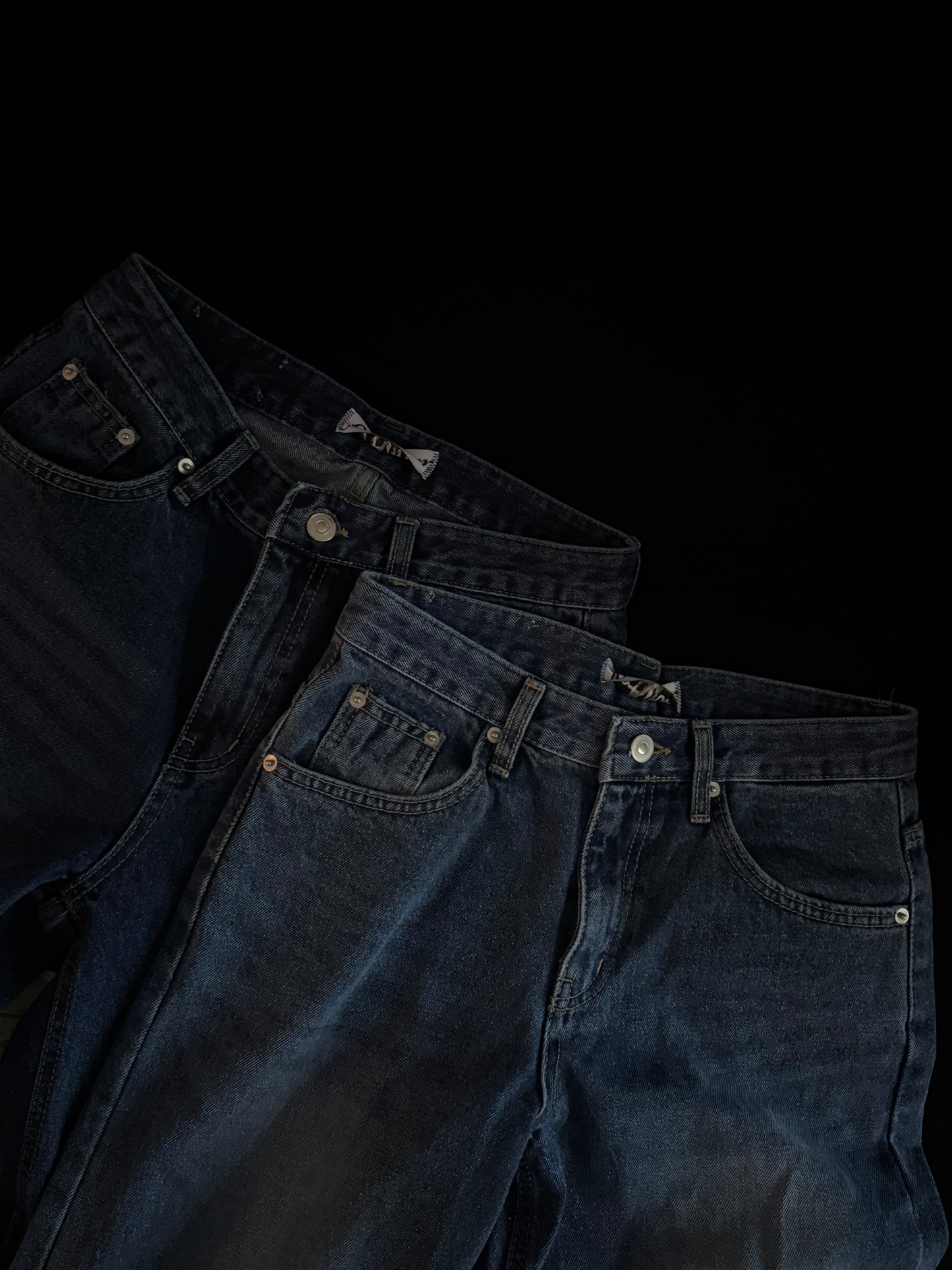 Dark Low Waist Jeans