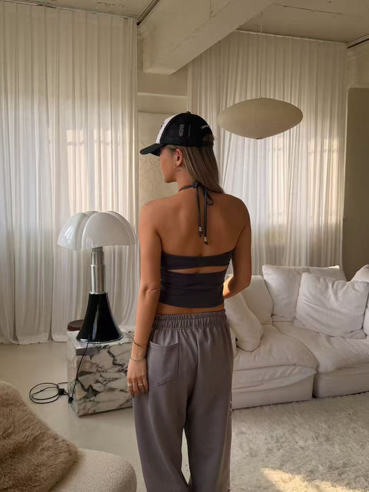 Halter-neck Top