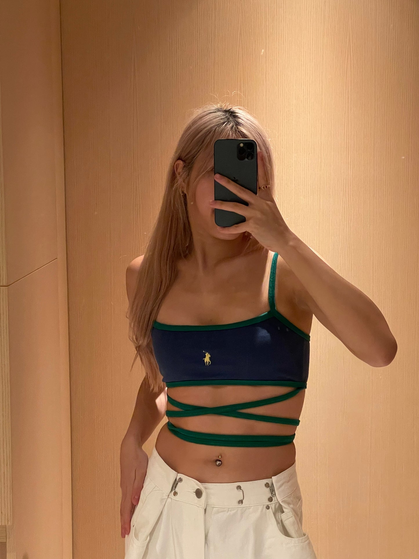 Vintage Remade POLO Spaghetti Tank Top