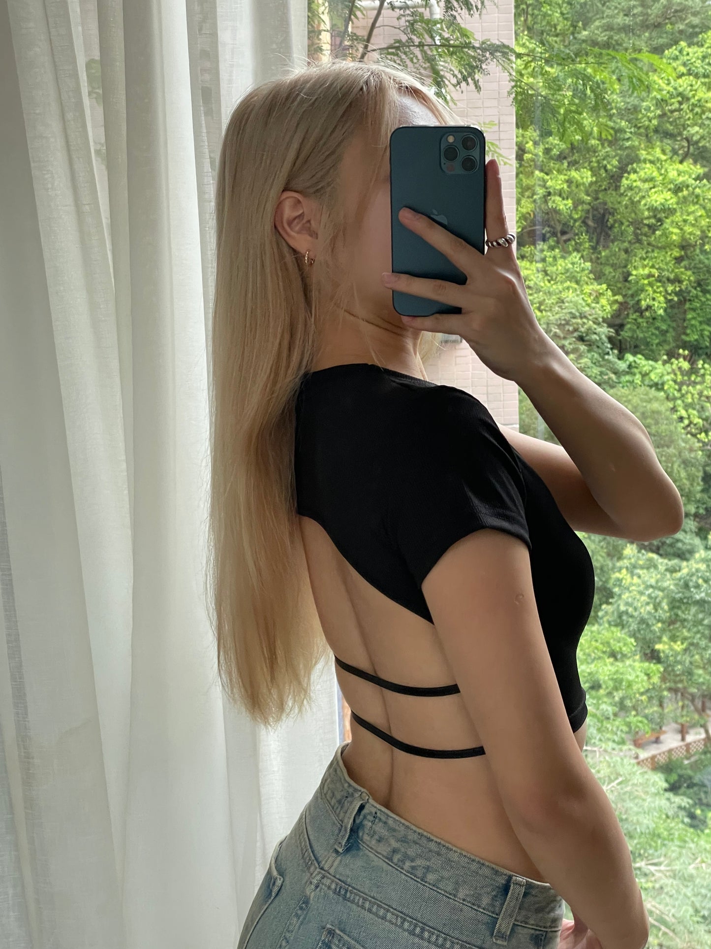 Hot Girl Back Crop Top