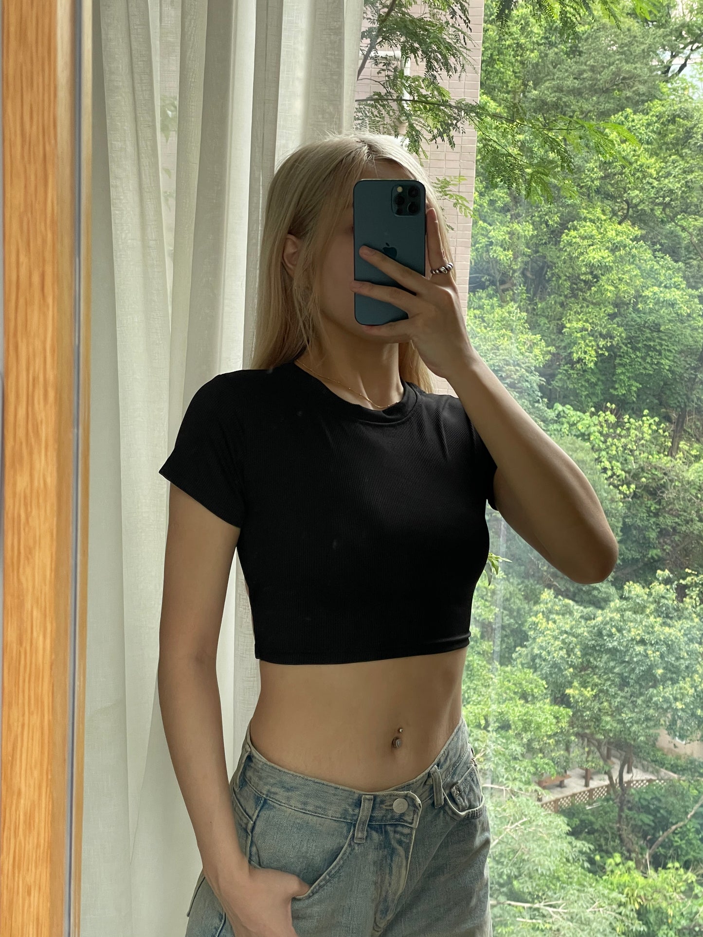 Hot Girl Back Crop Top